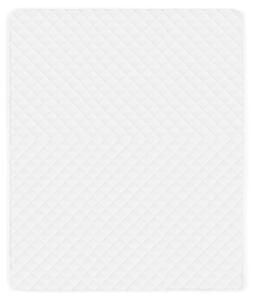 Prošívaný chránič matrace bílý 180 x 200 cm lehký