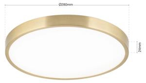 Orion DL 7-657/28 - LED Stropní svítidlo BULLY LED/28W/230V pr. 28 cm zlatá