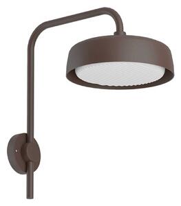VK Light Jade LED nástěnné svítidlo IP65 HnědáØ180 mm