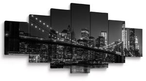 Obraz Brooklyn mostu v New Yorku (210x100 cm)