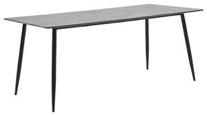 Jídelní stůl šedý 180 x 90 x 75 cm MDF