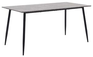Jídelní stůl šedý 140 x 70 x 75 cm MDF
