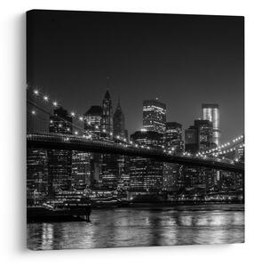 Obraz Brooklyn mostu v New Yorku (30x30 cm)