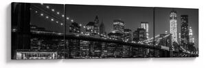 Obraz Brooklyn mostu v New Yorku (170x50 cm)