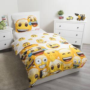 JERRY FABRICS Povlečení Emoji 213 100% Bavlna 140/200, 70/90 cm