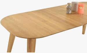 Rozkládací stůl oválný, masiv dub, Otawa Xl