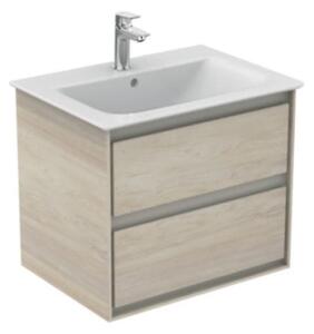 Koupelnová skříňka pod umyvadlo Ideal Standard Connect Air 60x44x51,7 cm světlé dřevo/světlá hnědá mat E0818UK