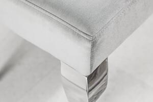 Lavice moderní barock170cm ušlechtilá - šedá Invicta Interior