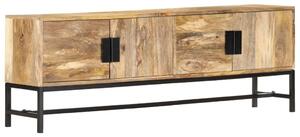 TV stolek 140 x 30 x 50 cm masivní mangovníkové dřevo