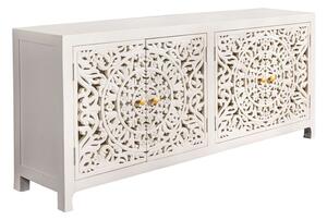 Komoda MARRAKECH 170 CM bílá masiv mango Nábytek | Úložné prostory | Komody | Všechny komody