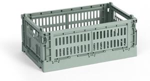 Skládací přepravka Colour Crate Small Sage Green