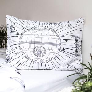 JERRY FABRICS Povlečení Star Wars Death star svítící Bavlna, 140/200, 70/90 cm