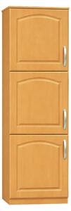 KONDELA Kuchyňská skříňka levá, olše, LORA MDF NEW KLASIK S40 / 210/57