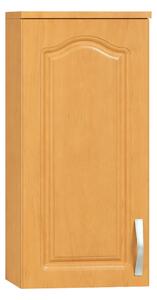KONDELA Horní skříňka, olše, ľavá, LORA MDF NEW KLASIK W40 / 735