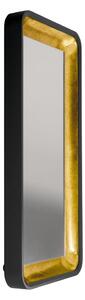 Eglo 425063 - Nástěnné zrcadlo BONTANG 120x60 cm černá/zlatá