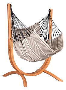 Marimex | Houpací sedačka se stojanem La Siesta Udine Organic, zebra | 11640603