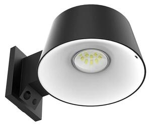Viking - LED Stm. solární nástěnné svítidlo se senzorem LED/1W/3,7V IP44 4000K