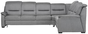 ROHOVÁ SEDAČKA, textil, šedá Beldomo Comfort - Sedací soupravy