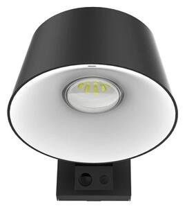 Viking - LED Stm. solární nástěnné svítidlo se senzorem LED/1W/3,7V IP44 4000K
