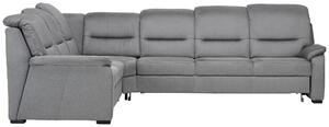 ROHOVÁ SEDAČKA, textil, šedá Beldomo Comfort - Sedací soupravy