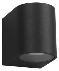 Venkovní nástěnné svítidlo OVALIS 1xGU10/35W/230V IP44 černá