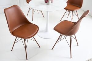 Jídelní židle SCANDINAVIA RETRO hnědá Nábytek | Jídelní prostory | Jídelní židle | Všechny jídelní židle