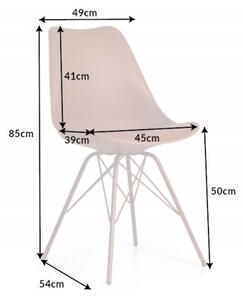 Jídelní židle SCANDINAVIA RETRO hnědá Nábytek | Jídelní prostory | Jídelní židle | Všechny jídelní židle