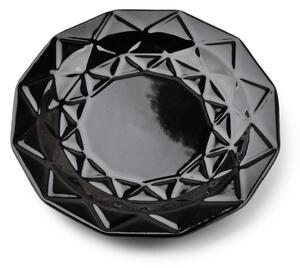 Affekdesign Keramický Talíř ADEL 19,5 cm černý