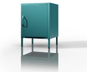 Noční stolek MIA, 424 x 595 x 400 mm, Modern: mořská barva