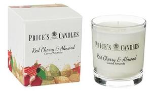 Price´s Price's vonná svíčka ve skle Red Cherry & Almond - hoření 45h