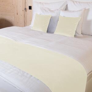Biante Sametový přehoz/běhoun na postel Velvet Premium SVP-003 Smetanový Na míru