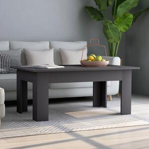 Konferenční stolek šedý 100 x 60 x 42 cm dřevotříska