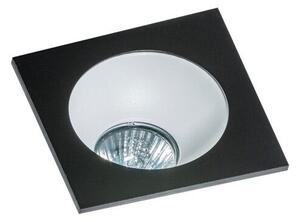 Hugo 1 podhledové svítidlo 1x GU10 50W bez zdroje 11,5cm hranaté IP20, černé