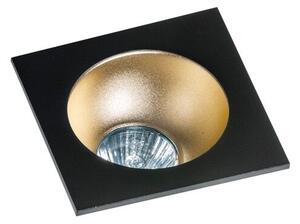 Hugo 1 podhledové svítidlo 1x GU10 50W bez zdroje 11,5cm hranaté IP20, černé