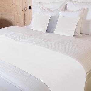 Biante Sametový přehoz/běhoun na postel Velvet Premium SVP-024 Krémově bílý 50x140 cm