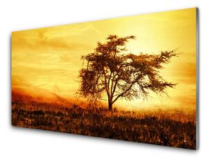 Kuchyňský skleněný panel Strom Příroda 100x50 cm
