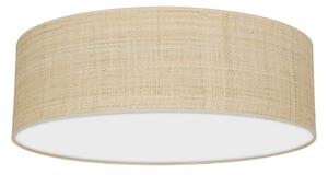 Stropní svítidlo Marshall Round, 1x ratanové stínítko, (bílé plexisklo), (fi 60 cm)
