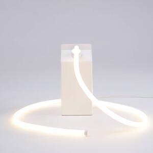 LED deko stolní lampa Daily Glow jako balení mléka