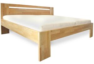 Oak´s Dubová postel Grandioso 4 cm masiv cink - 140x200 cm
