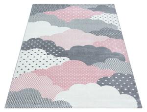 Ayyildiz Dětský kusový koberec BAMBI 0820, Růžová Rozměr koberce: 140 x 200 cm