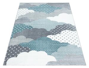 Ayyildiz Dětský kusový koberec BAMBI 0820, Modrá Rozměr koberce: 80 x 150 cm