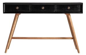 Konzolový stolek kienso 120 x 40 cm černý