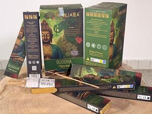 Vonné tyčinky Banjara Buddha Nirvana – šafrán a santalové dřevo