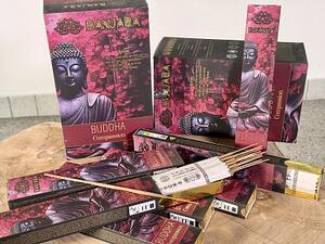 Vonné tyčinky Banjara Buddha Compassion – skořice, 15 g