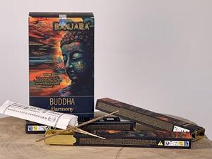 Vonné tyčinky Banjara Buddha Harmony – cedrové dřevo a kadidlo, 15 g