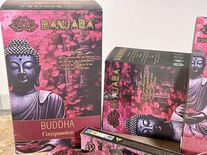 Vonné tyčinky Banjara Buddha Compassion – skořice, 15 g