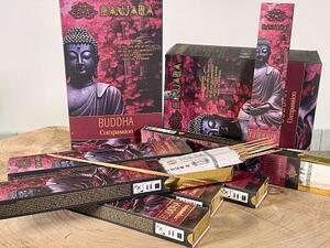 Vonné tyčinky Banjara Buddha Compassion – skořice, 15 g