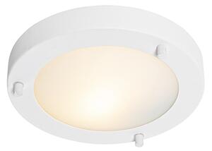 Moderní stropní svítidlo bílé 18 cm IP44 - Yuma