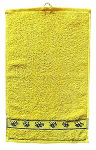 Dětský ručník Kids 30x50 - yellow