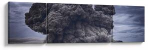Obraz - Sopečná erupce (170x50 cm)